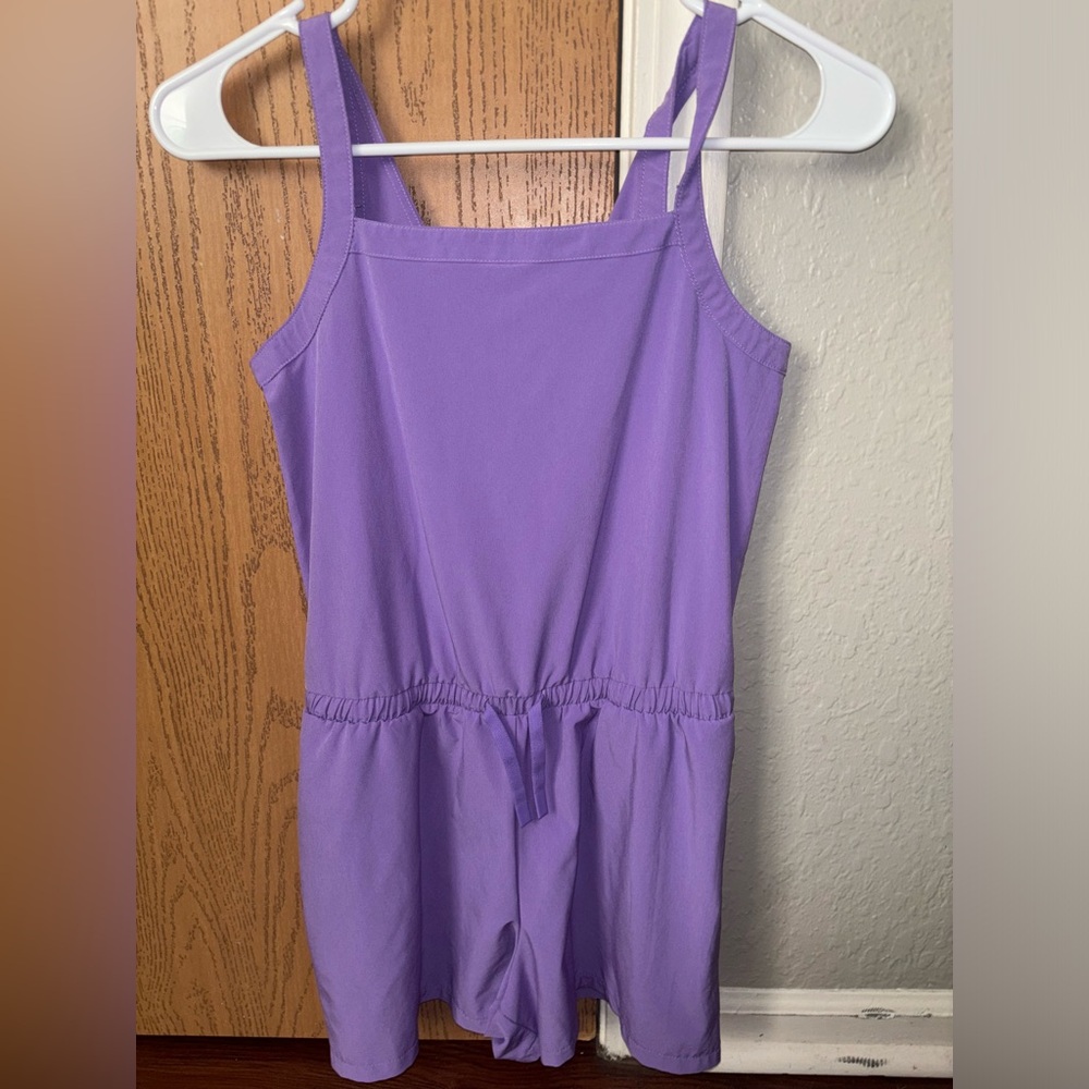 Romper with criss cross in the back